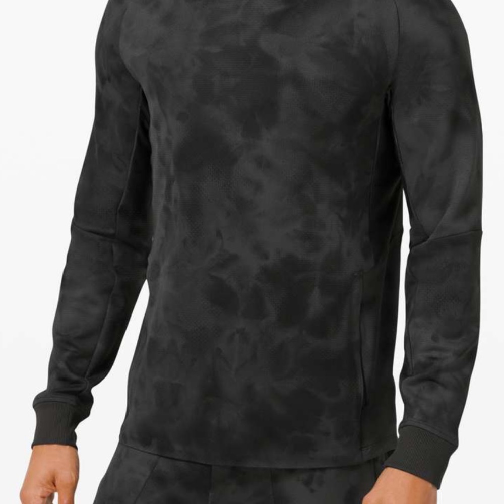 ISO: Lululemon Textured Tech Diamond Dye Anchor Graphite Grey Hoodie